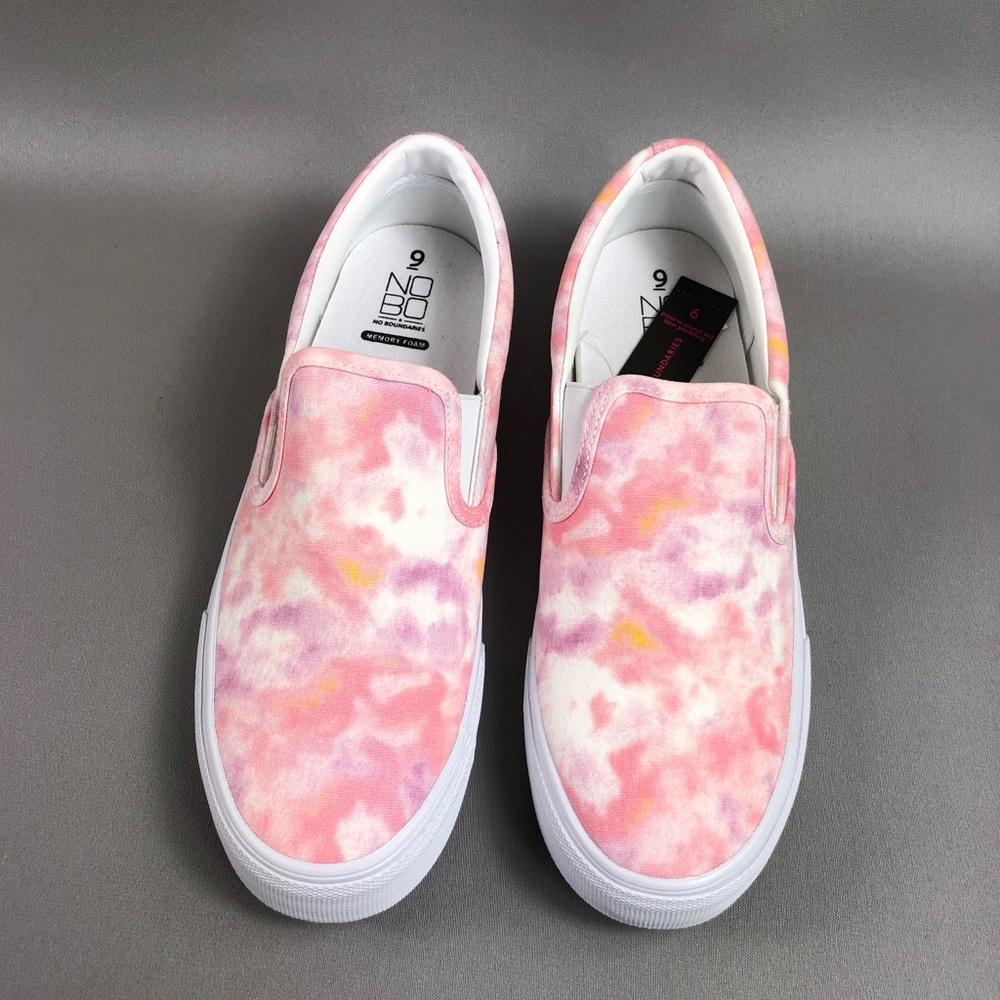 No Boundaries Women’s Twin Gore Casual Slip On Shoe - Picture 4 of 10